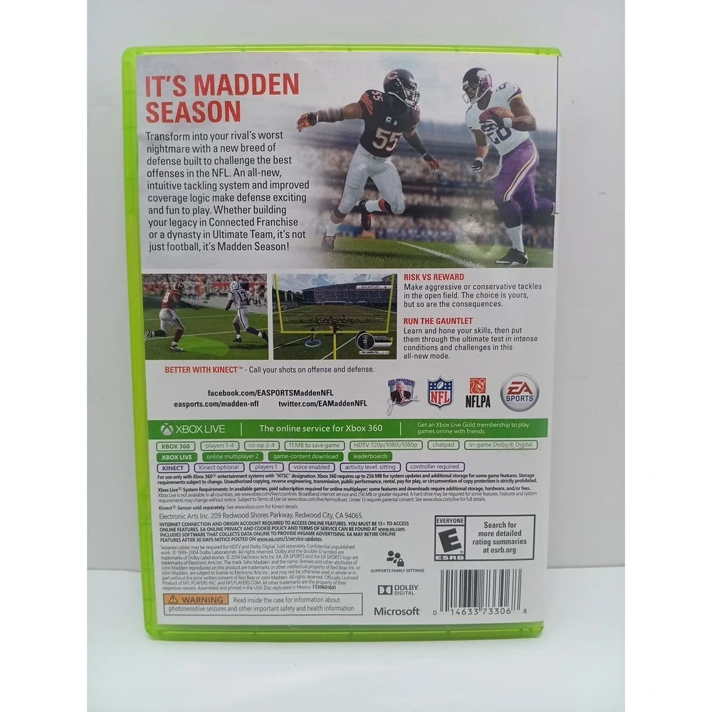 Madden NFL 15 - Microsoft Xbox 360